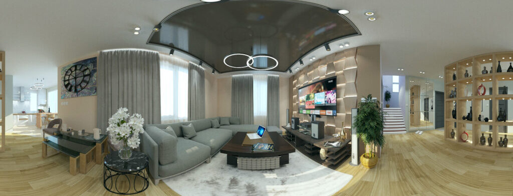 3D panorama of the house